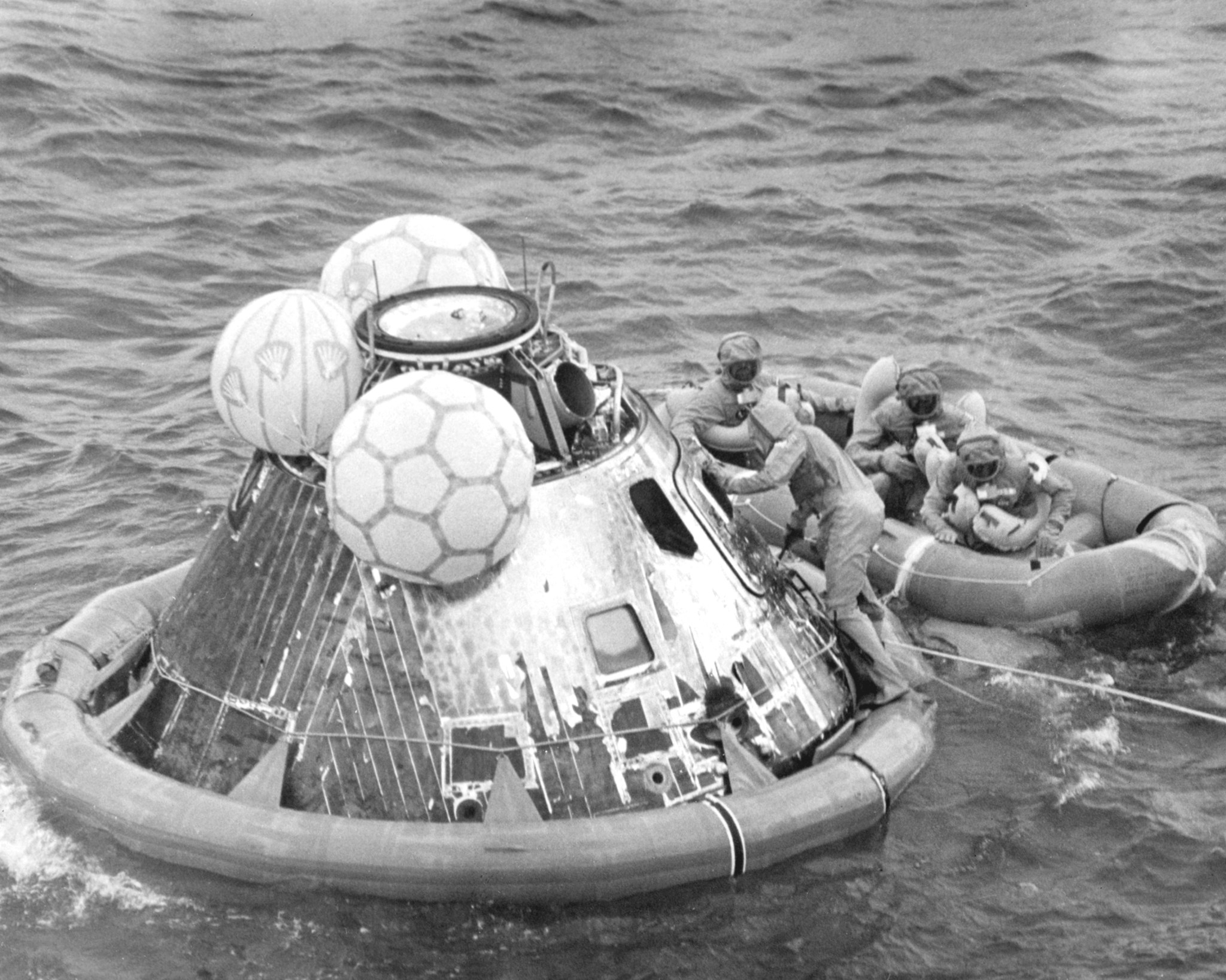 This week in 1969, the Apollo 11 crew successfully returned to Earth following their eight-day mission to the lunar surface.