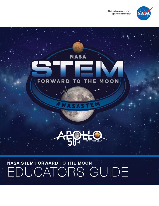 NASA STEM Forward to the Moon Activity Guide Cover