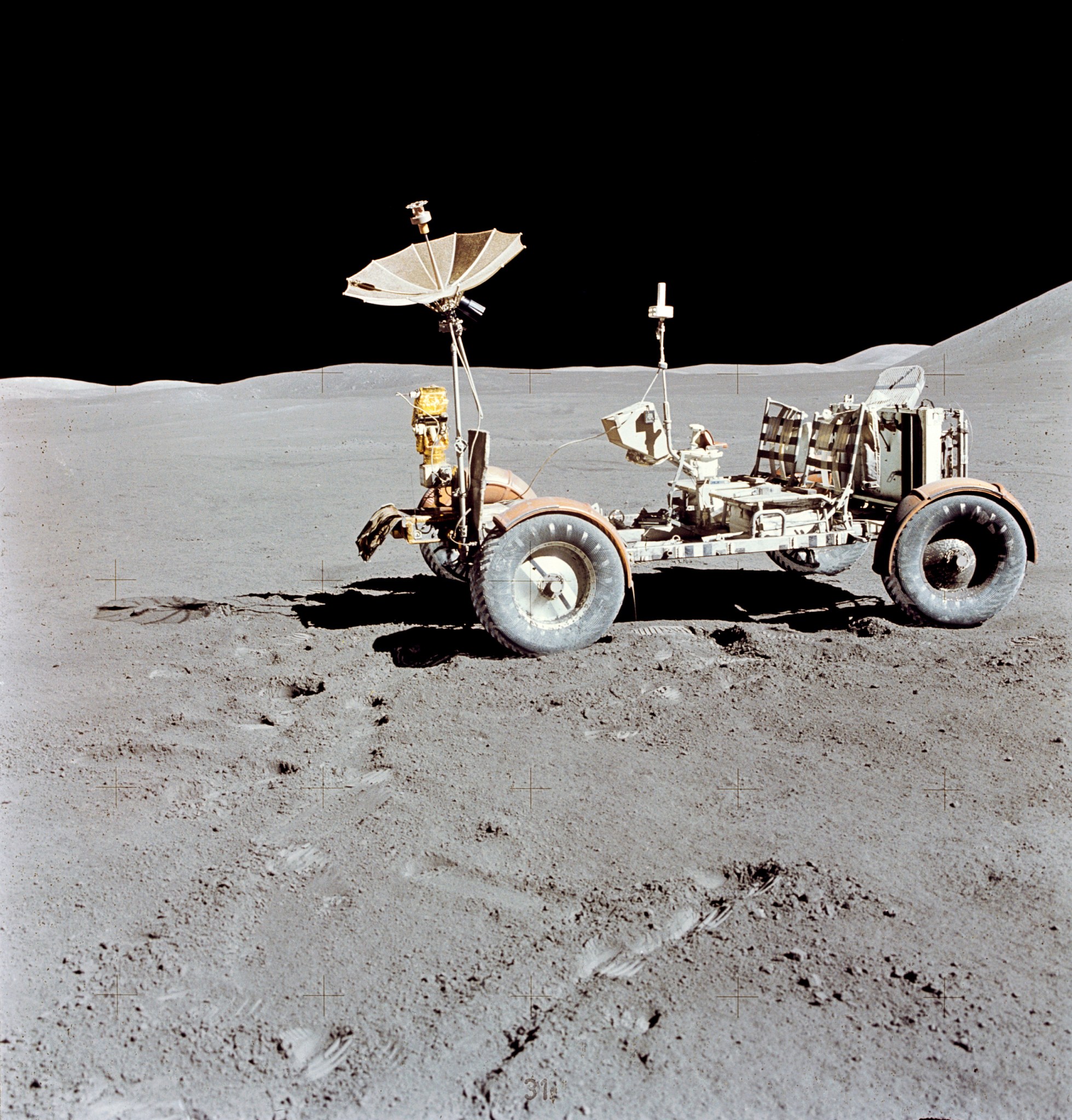 This week in 1971, Apollo 15 became the first mission to use the Lunar Roving Vehicle.