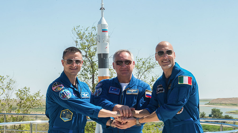 New Expedition 60 crewmembers