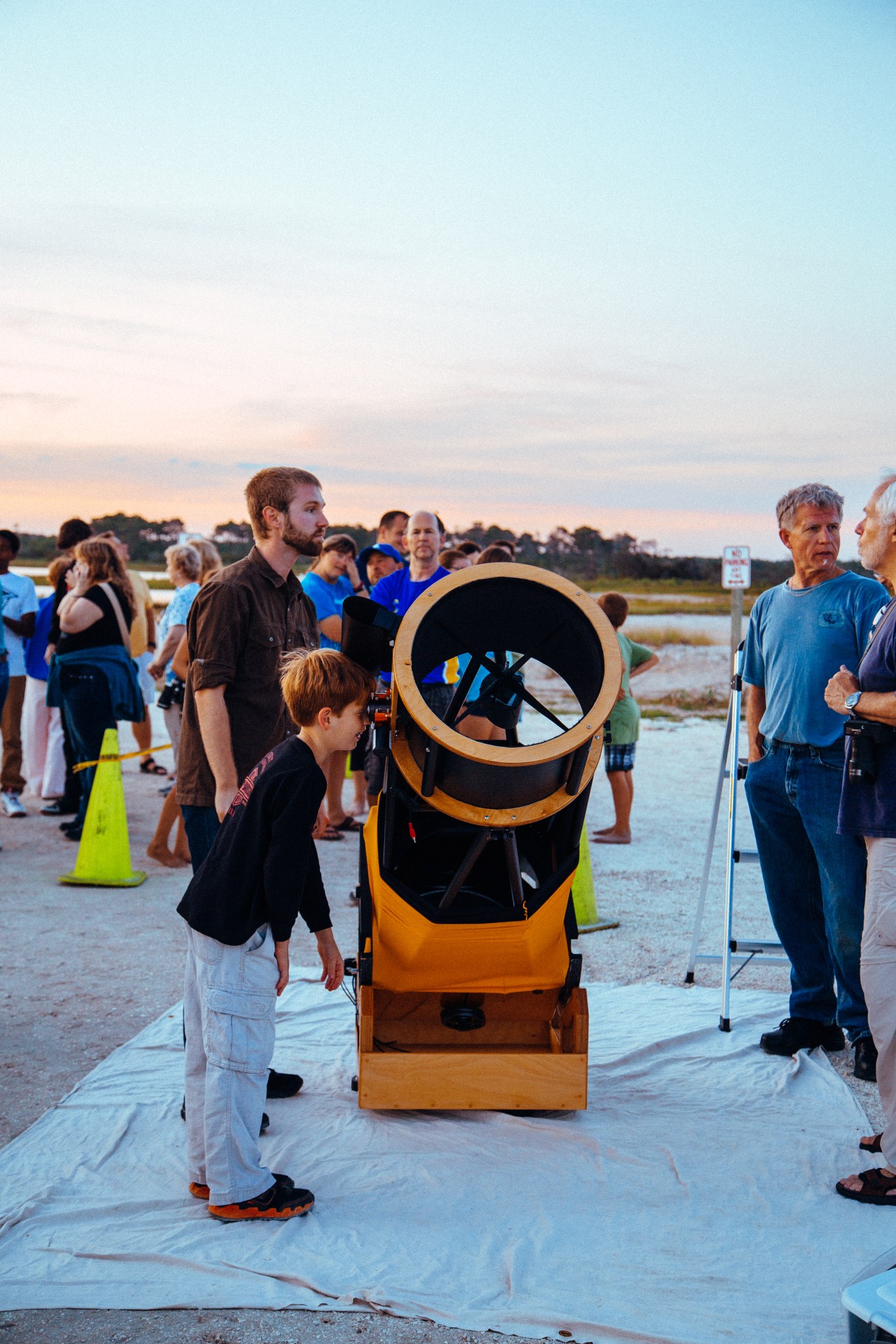 telescope, children, kids, astronomy night, observing