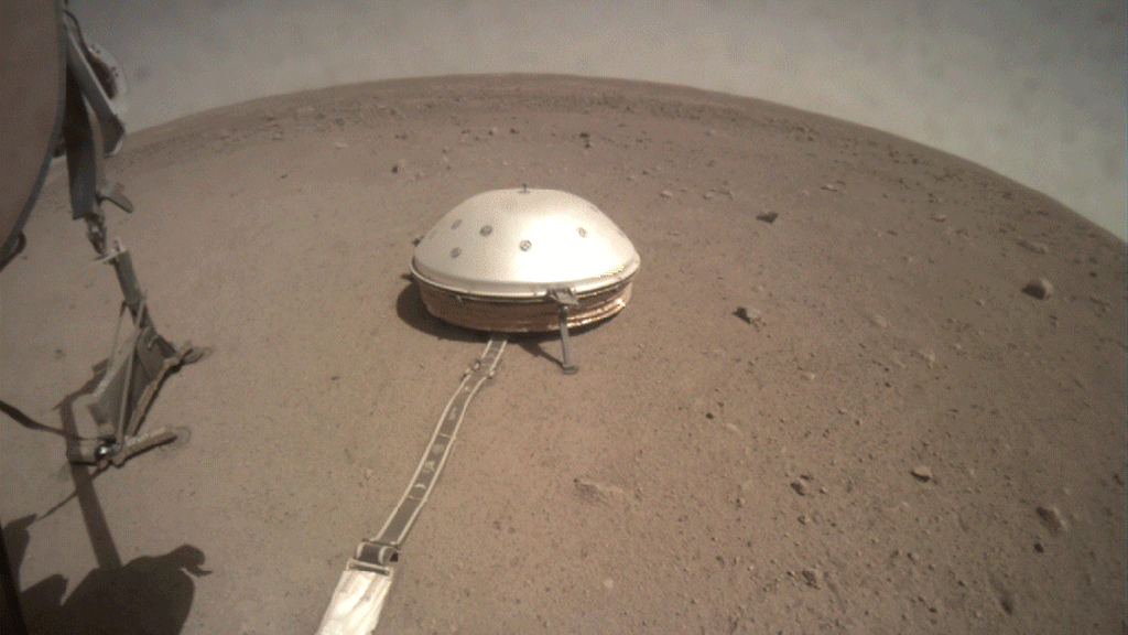 
			NASA's InSight Uncovers the 'Mole'			