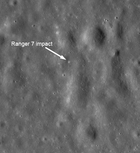 ranger_7_impact_crater_from_apollo_16