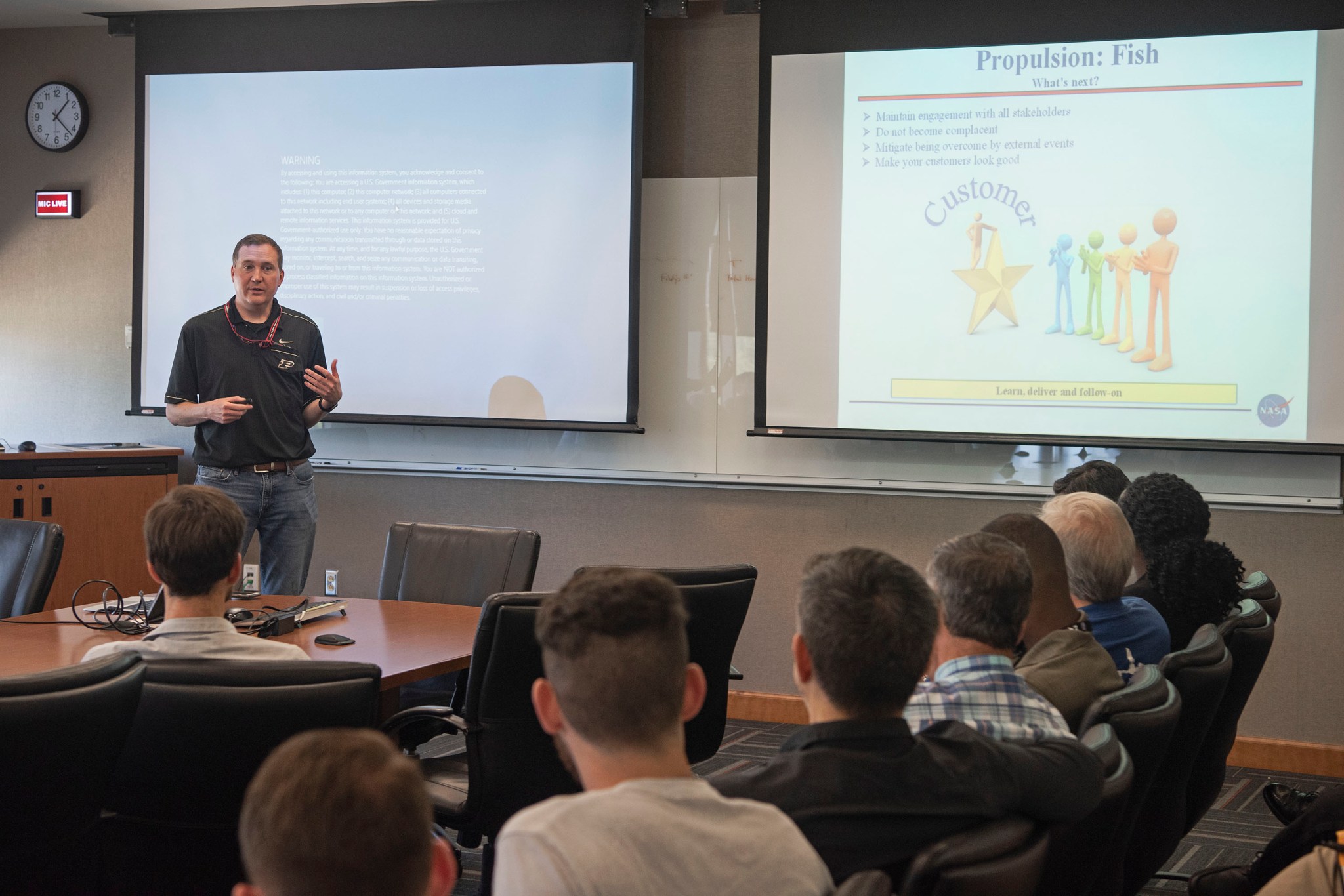 John Dankanich, the center chief technologist at NASA’s Marshall Space Flight Center, delivers Marshall’s monthly Tech Talk.