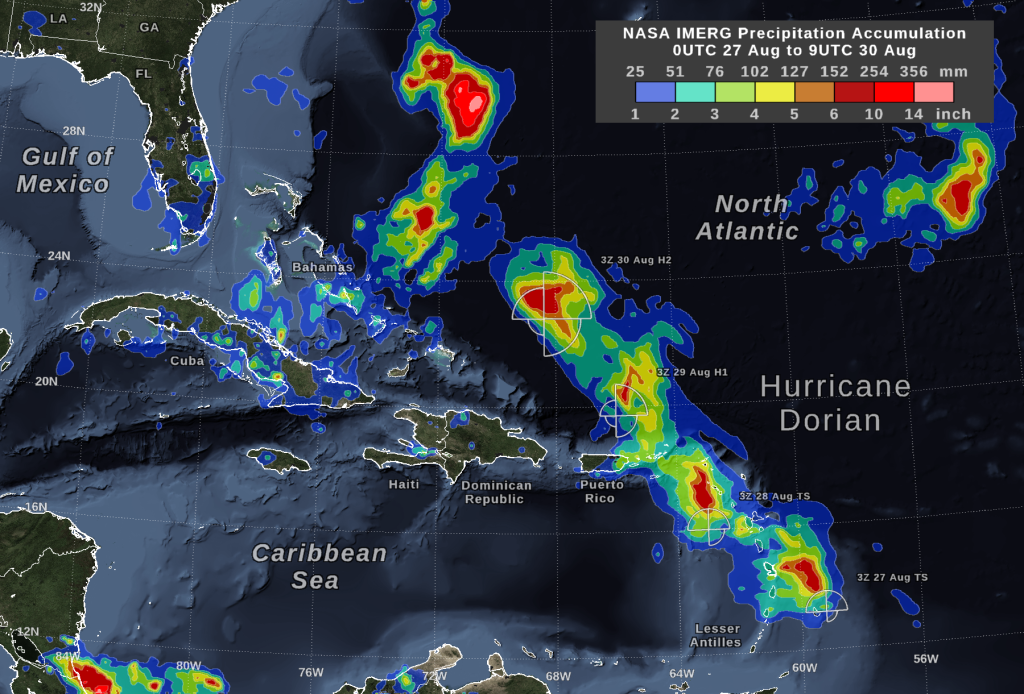 NASA to Provide Coverage of Hurricane Dorian
