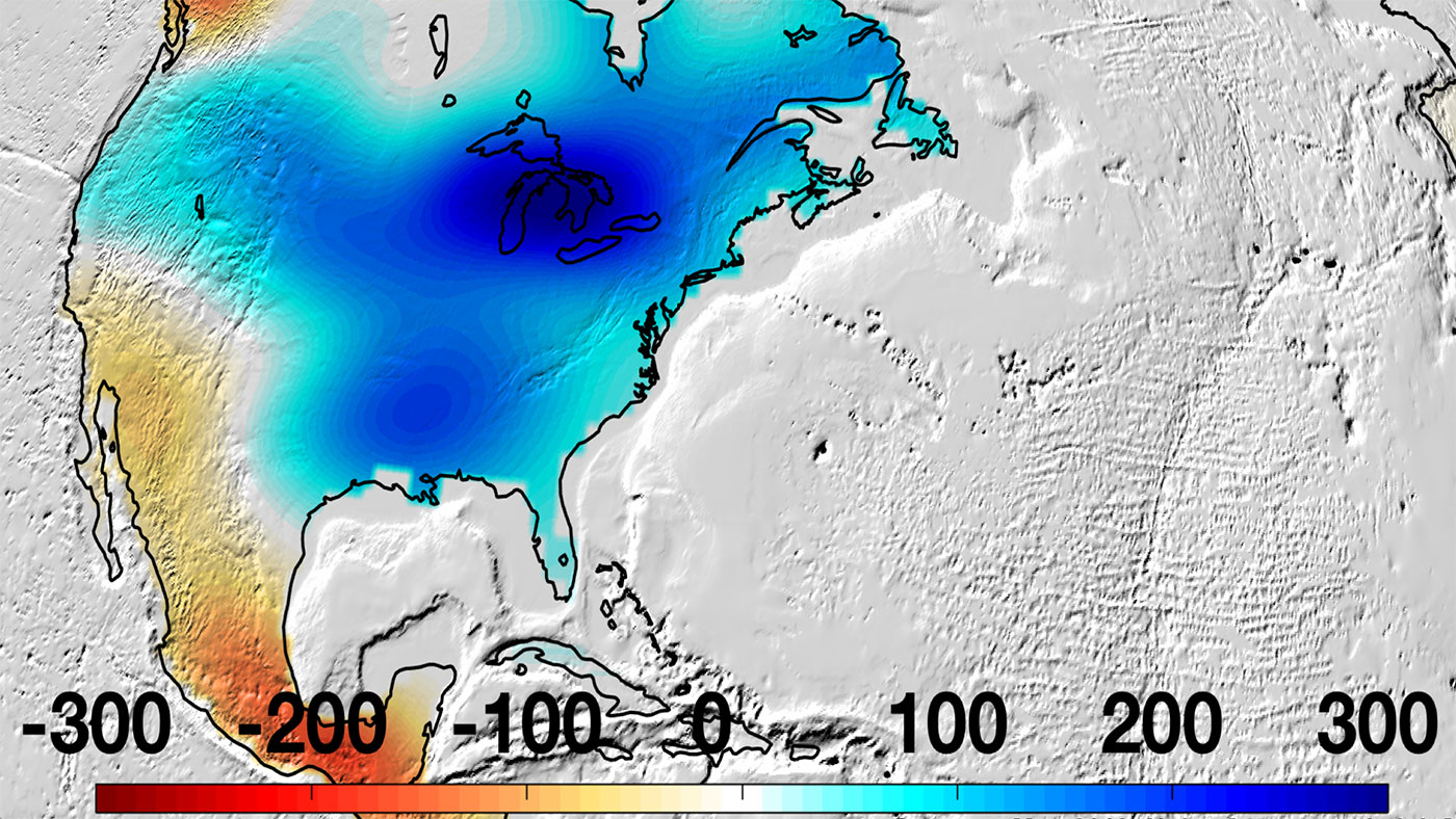 Map from Grace-FO