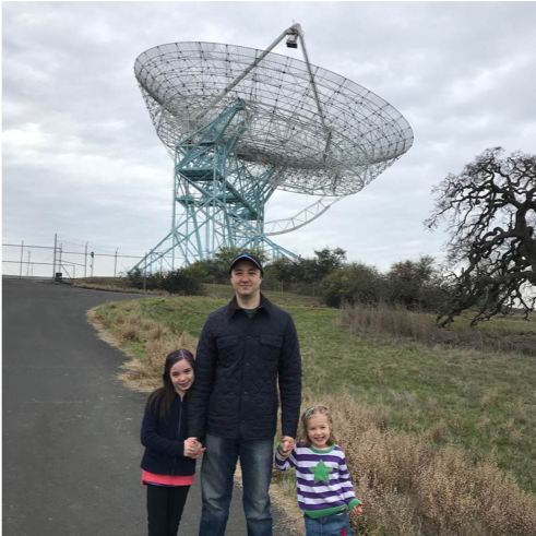 Rus with his two daughters