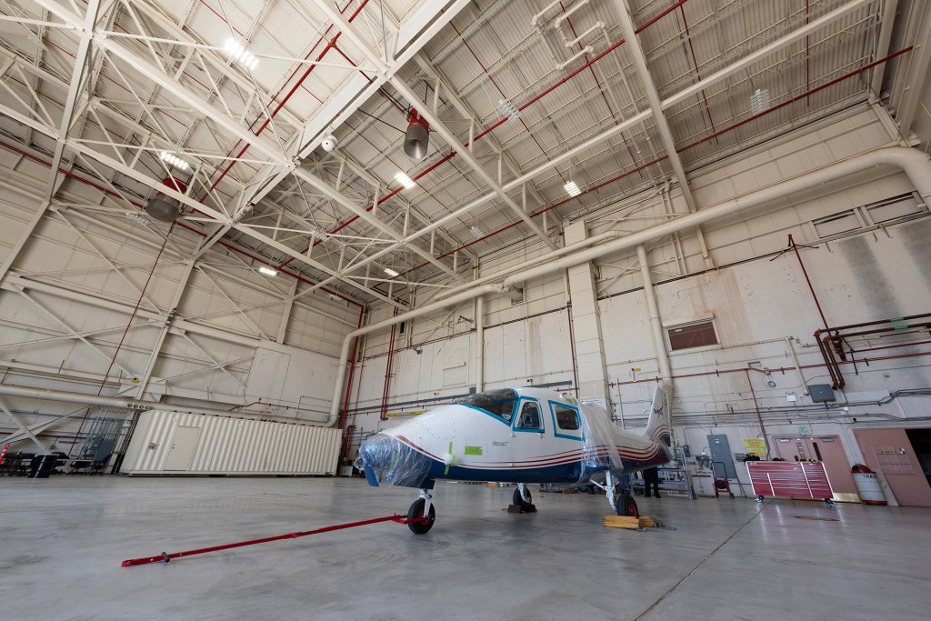 NASA?s X-57 Maxwell, the agency?s first all-electric X-plane and first crewed X-planed in two decades, is delivered to AFRC.