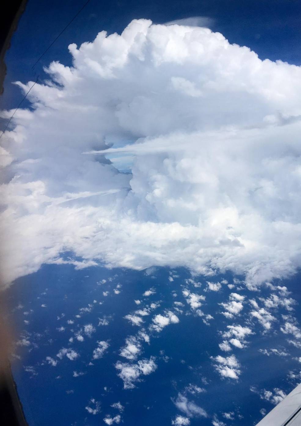 Cloud image from the NASA P-3