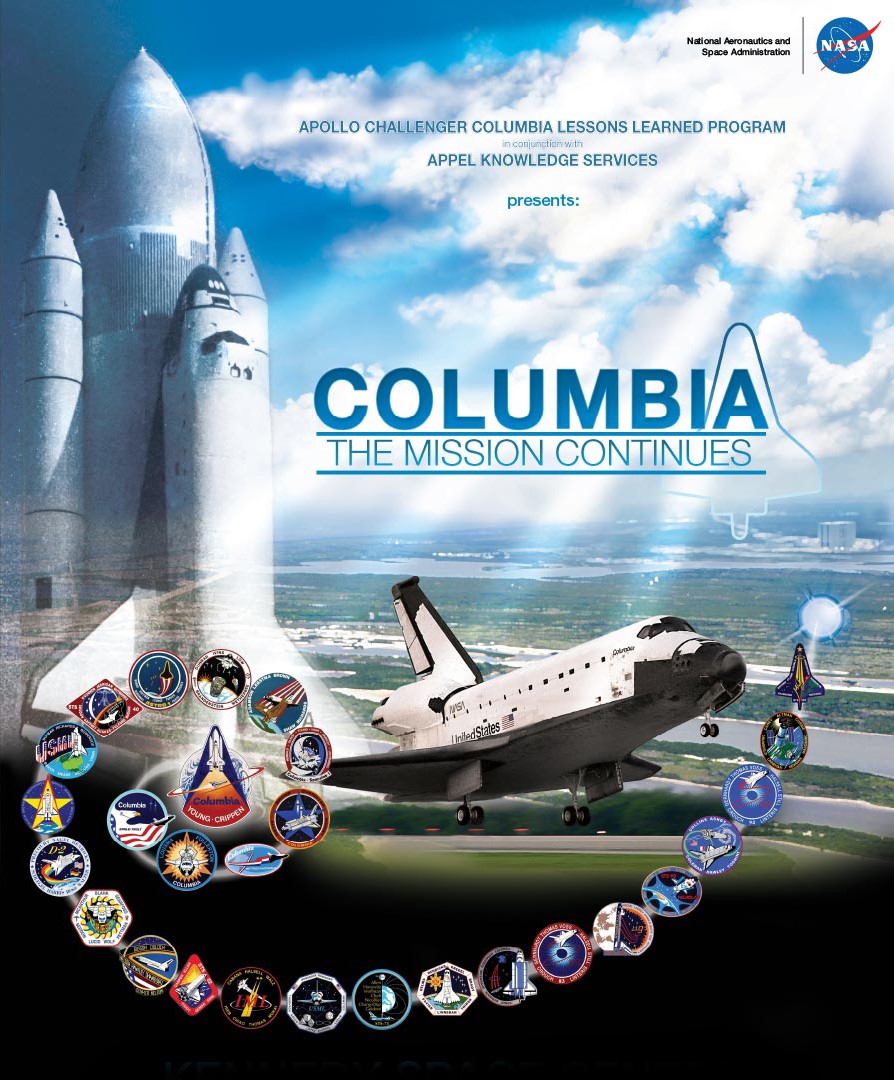 The Space Shuttle Columbia National Tour exhibit and discussions will be hosted at Marshall from Nov. 5-8. 