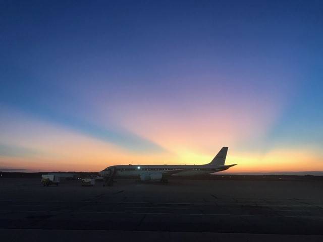 DC-8 at Kansas