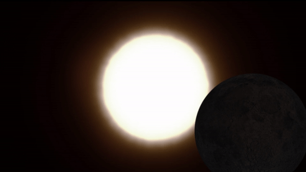 animated image of solar eclipse