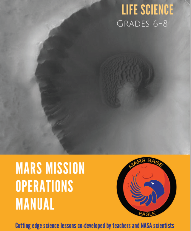 Cover of Mars Base Eagle Missions—Life Science