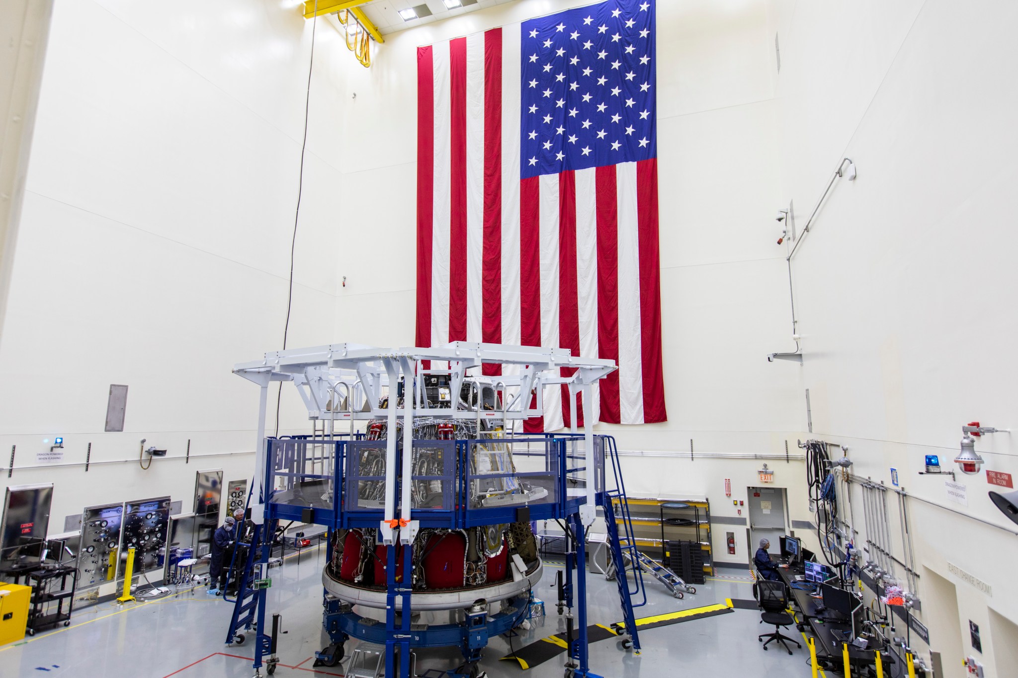 SpaceX Headquarters in Hawthorne, California.