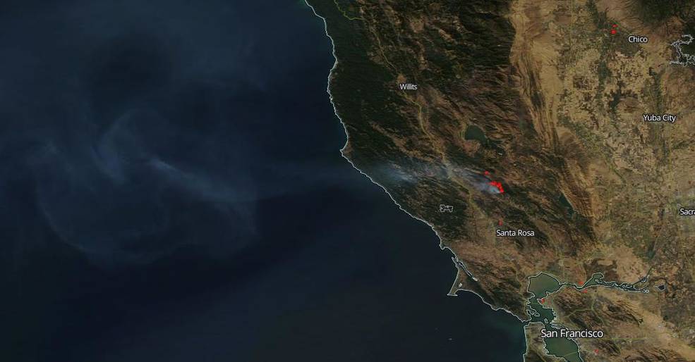 Firefighting Efforts in Kincade and Getty Fires in California Slowing Growth