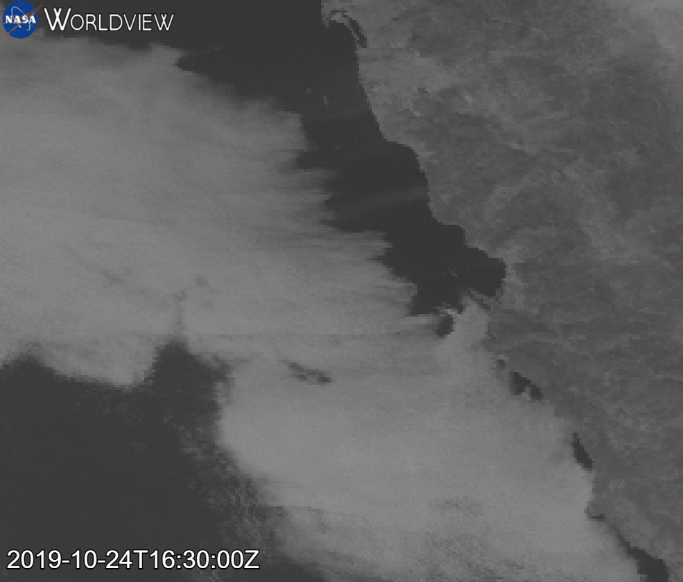 NASA Terra Satellite Captures Fire in Northern Mexico