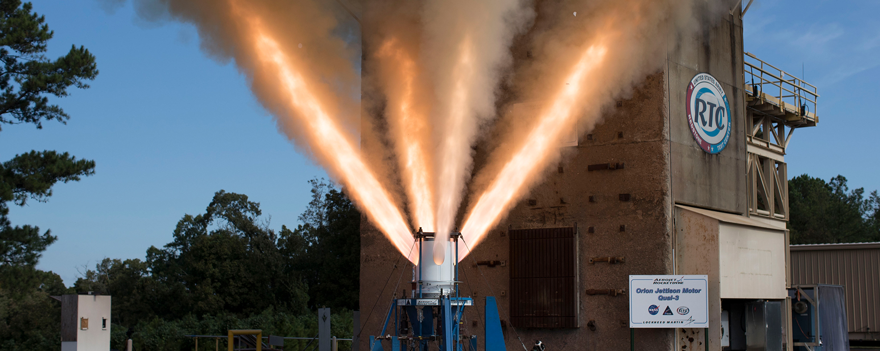 Rocket engine test