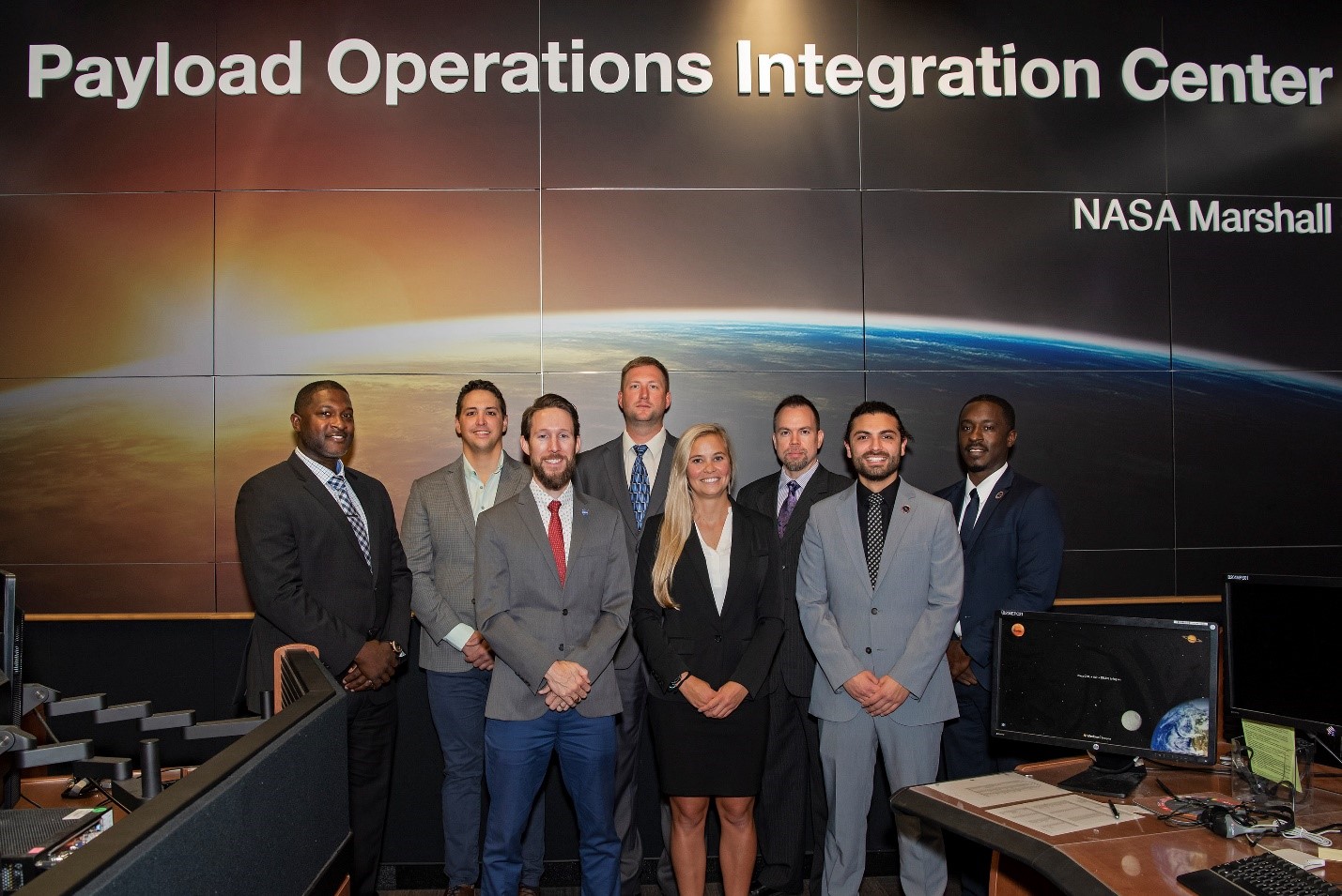 The Payload and Mission Operations Division’s newest payload operations directors.