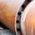Photo of a rusted pipe