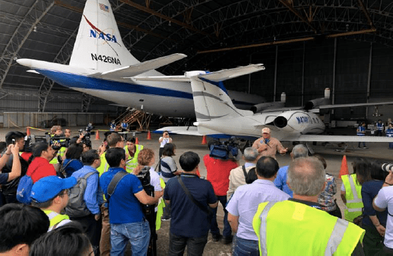 Ames Earth Science Project Office staff facilitate and support Media Day at Clark Air Base in the Philippines on 23 September 20