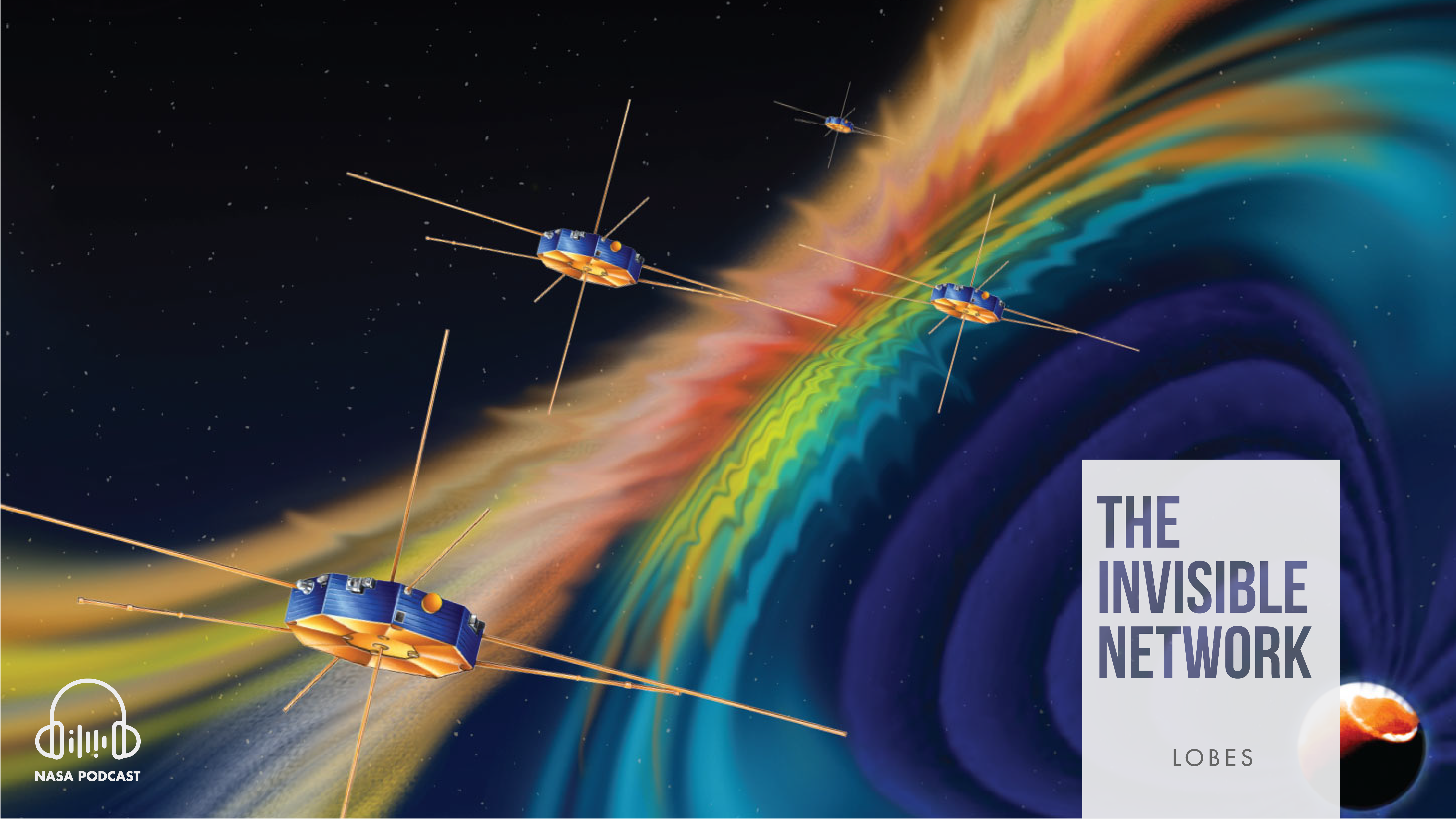 illustration of MMS satellites