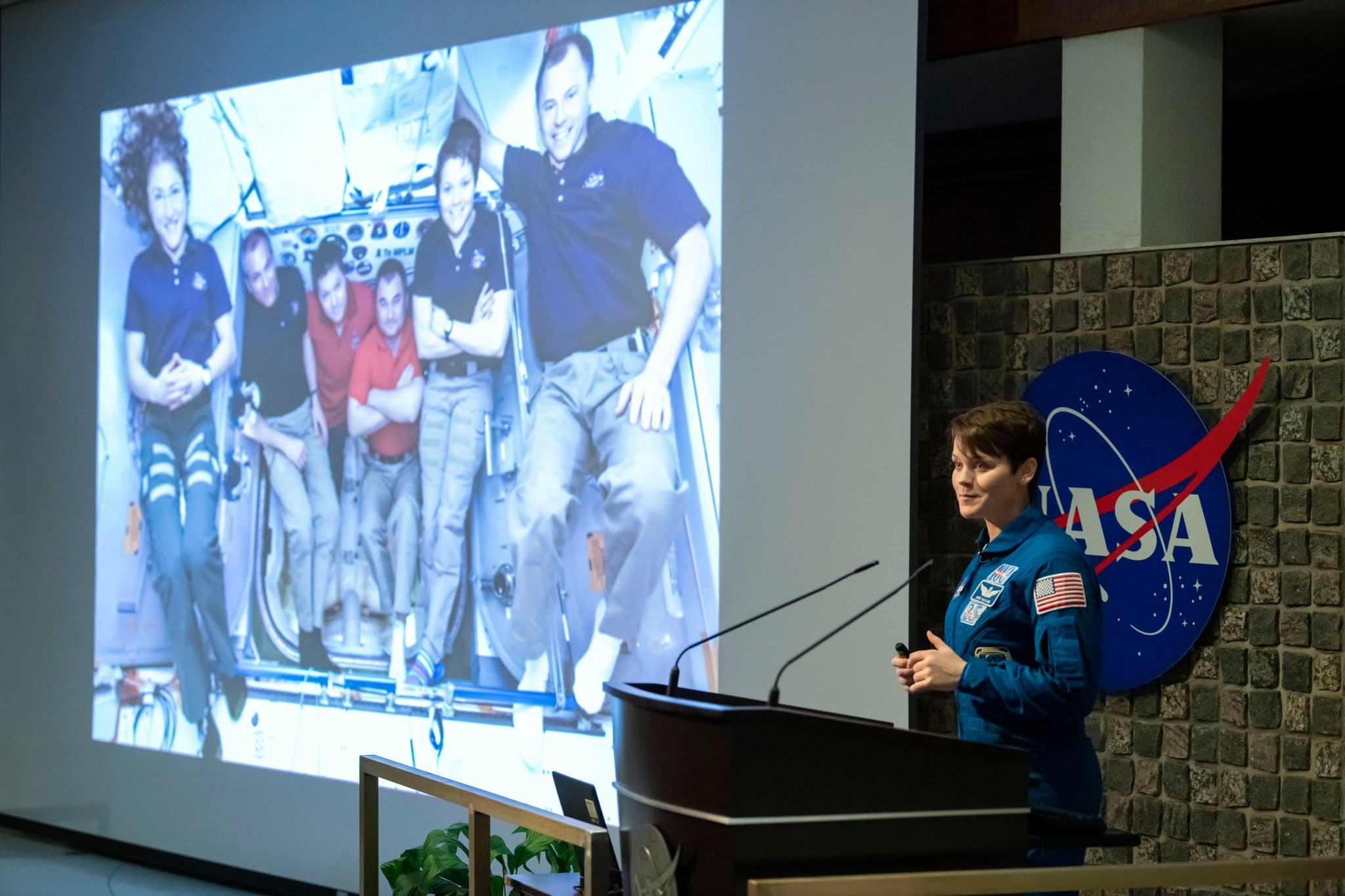NASA astronaut Anne McClain shares about her experiences on the International Space Station as part of the Expedition 58-59 crew