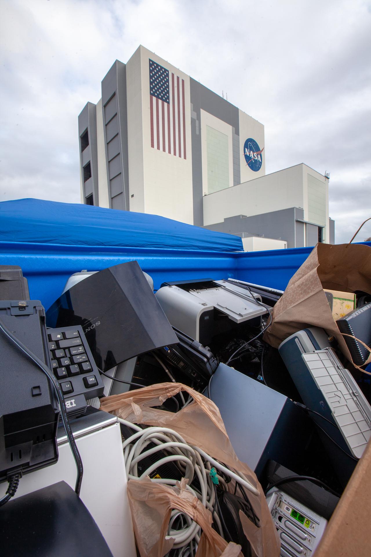 A two-day America Recycles Day event was held at Kennedy Space Center Nov. 13-14, 2019