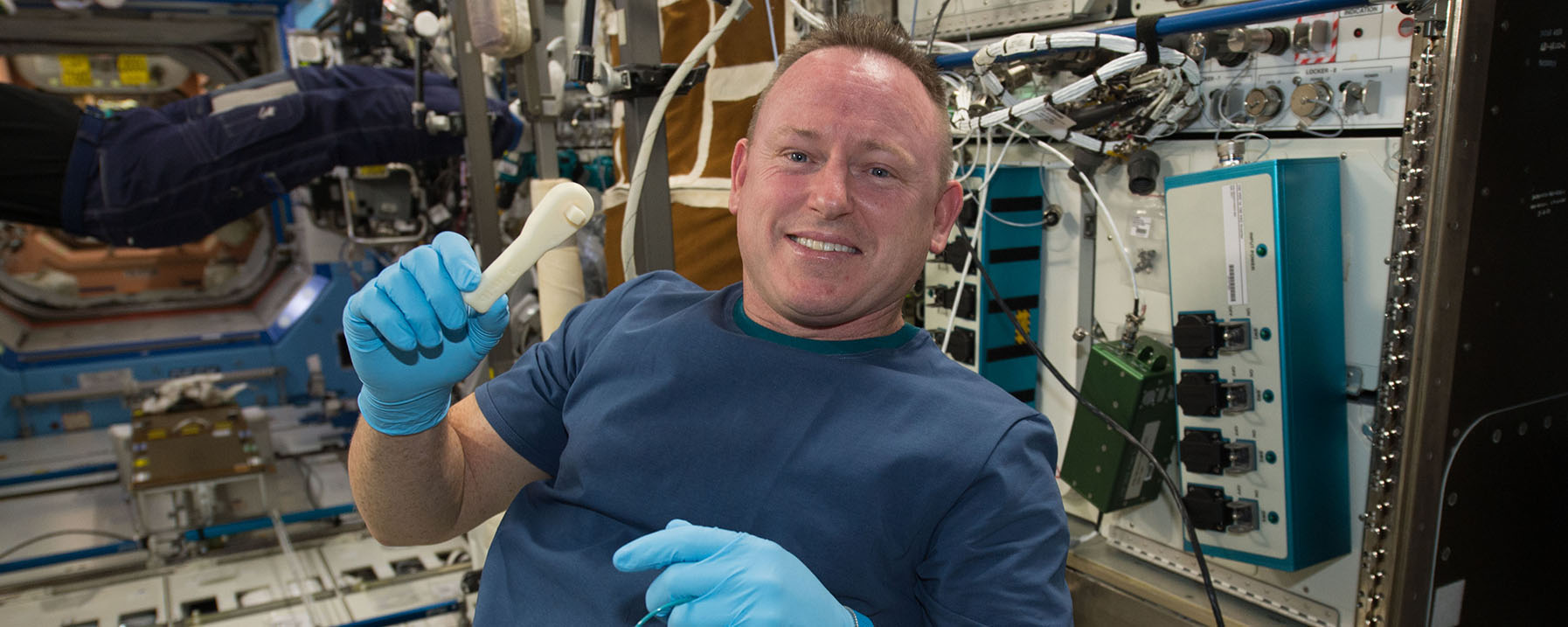 Man holding wrench