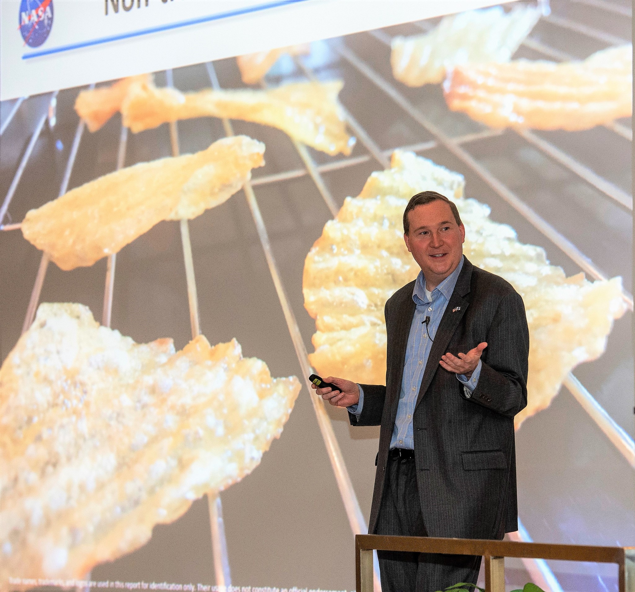 John Dankanich, Marshall’s center chief technologist, also gave a presentation about NASA innovation.
