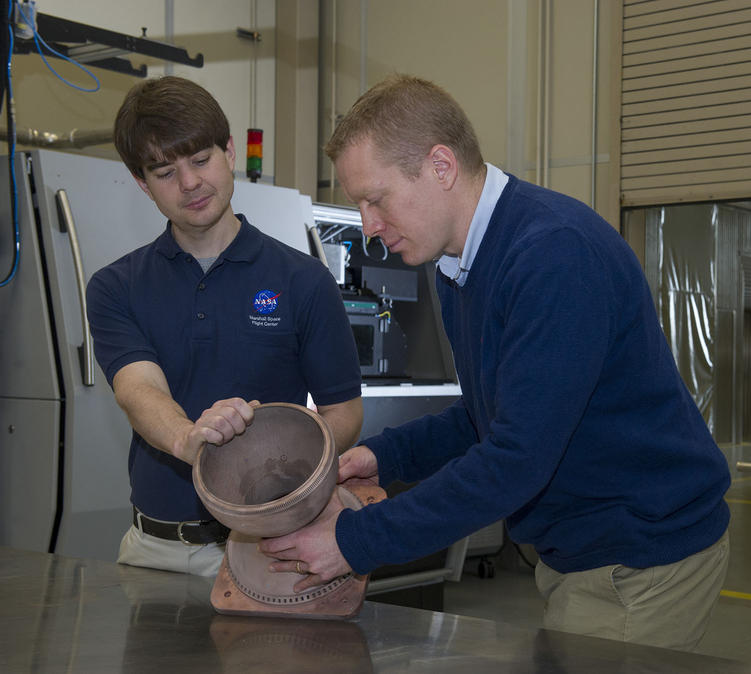 Zachary Jones, left, will deliver a combined Tech Talk and “Did You Know Marshall Did That?” presentation Dec. 12.