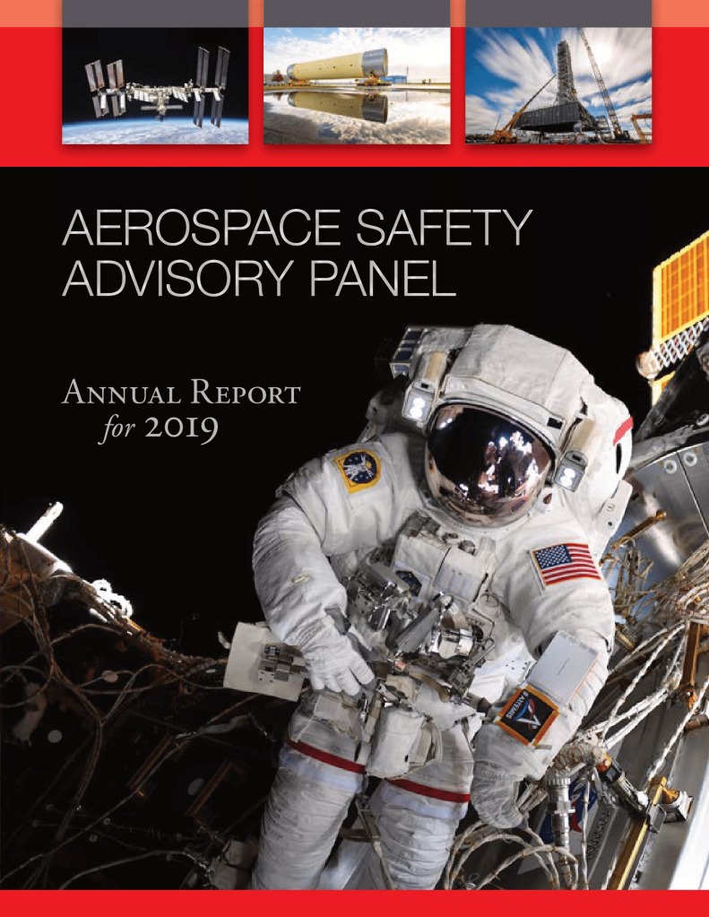 NASA’s Aerospace Safety Advisory Panel Releases 2019 Annual Report