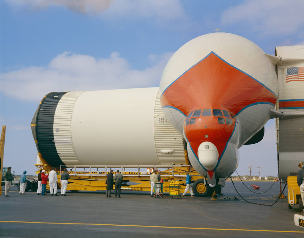 apollo_14_s-ivb_arrival_at_ksc_jan_20_1970