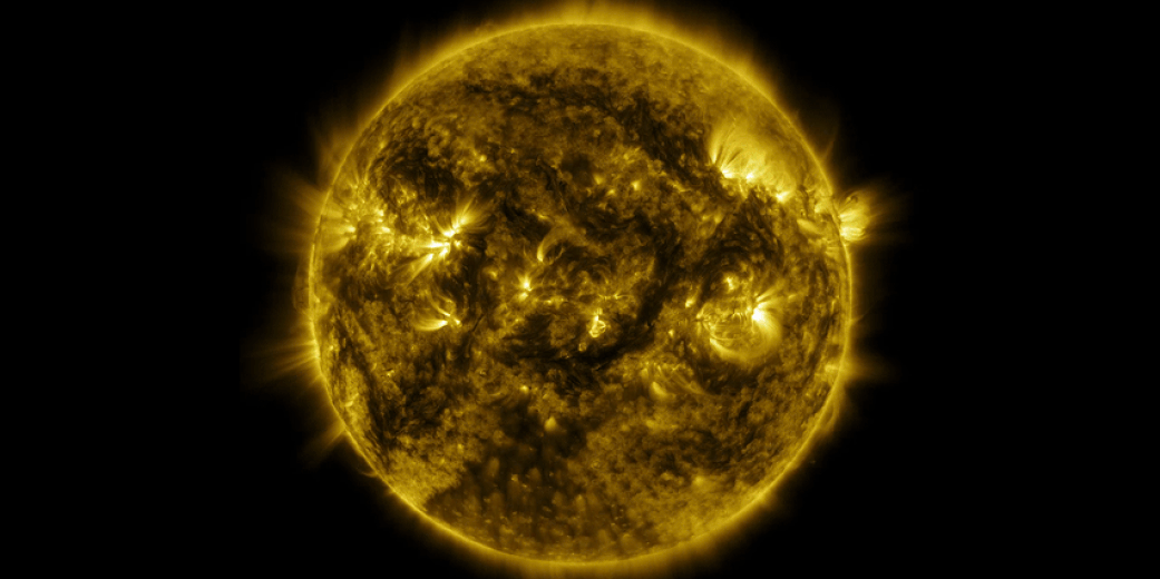 Rotating Sun from SDO imagery