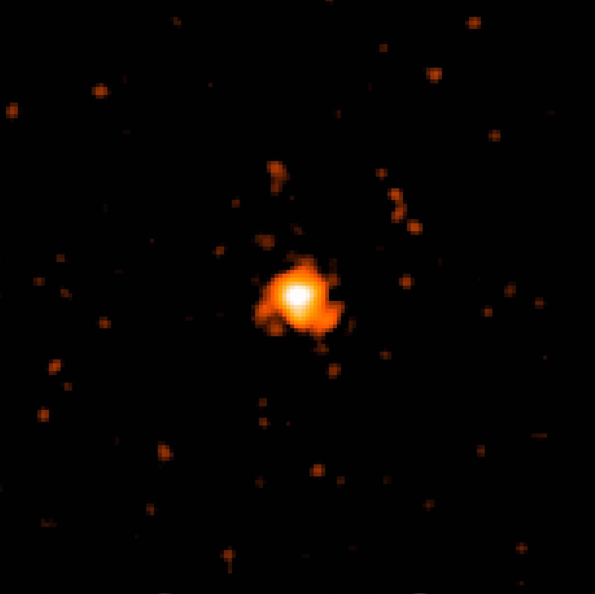 X-ray image of HD 189733 from NASA's Swift
