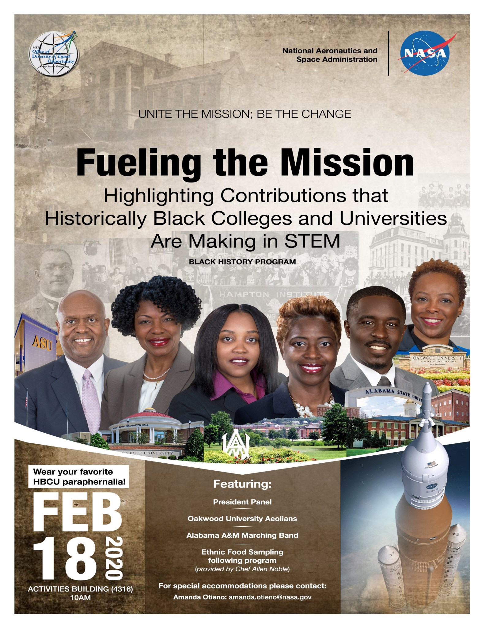 Black History Month Program 2020 Flyer