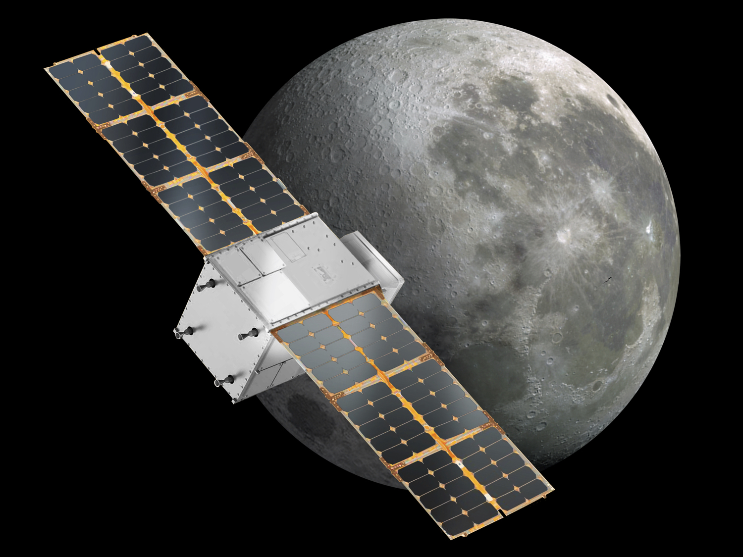 Updated illustration of NASA’s CAPSTONE CubeSat