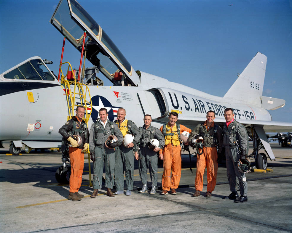mercury_7_astronauts_convair_106-b_aircraft_jan_1961