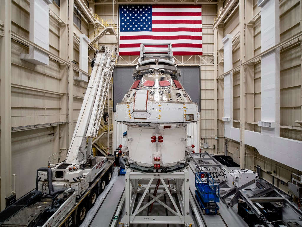 NASA Invites Media to View Orion Spacecraft for Artemis I Lunar Mission