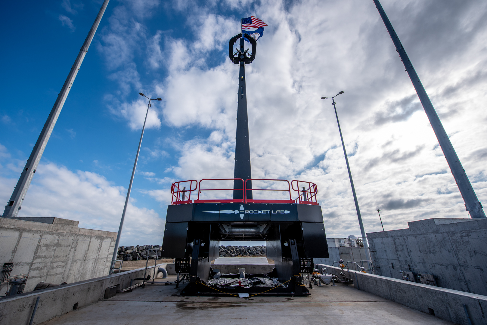 Rocket Lab’s second launch site, Launch Complex 2 at the Mid-Atlantic Regional Spaceport at NASA’s Wallops Flight Facility