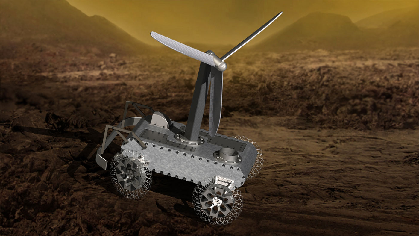 Venus rover concept