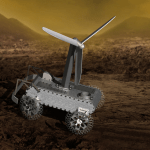 Venus rover concept art