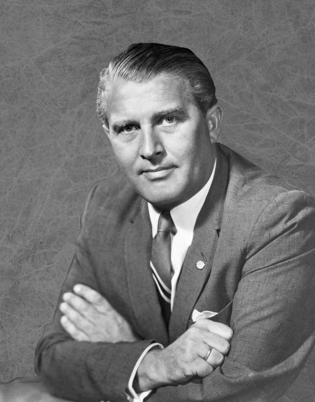 Portrait of Wernher Von Braun