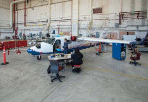 NASA engineers put the X-57 through its initial telemetry tests at AFRC.