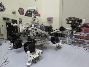 NASA's Mars Perseverance rover at Kennedy Space Center