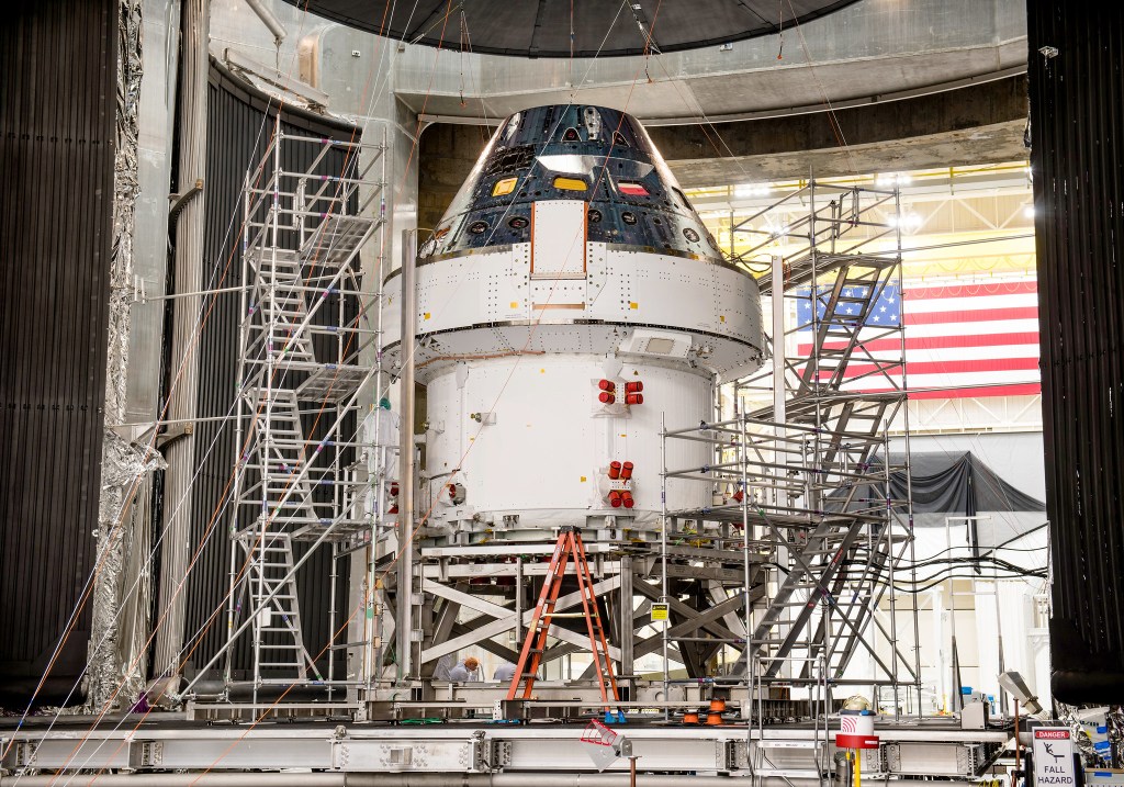NASA Invites Media to View Orion Spacecraft for First Artemis Lunar Mission
