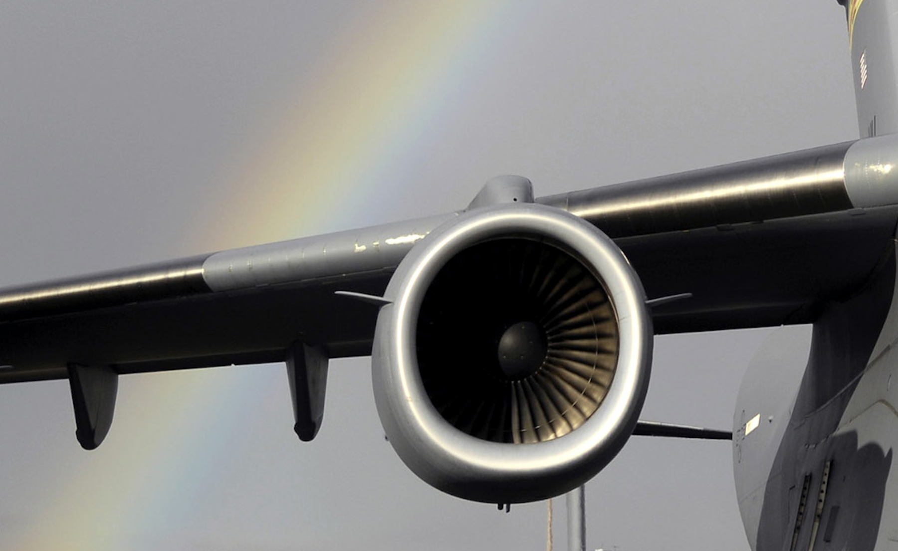 NASA, Air Force and industry researchers are conducting tests with a Pratt & Whitney F117 turbofan engine on a C-17.