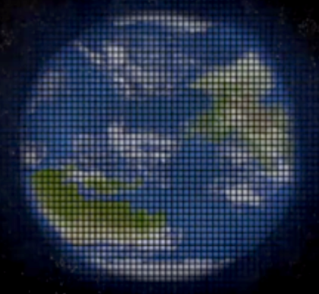 SGL telescope view of Earth.