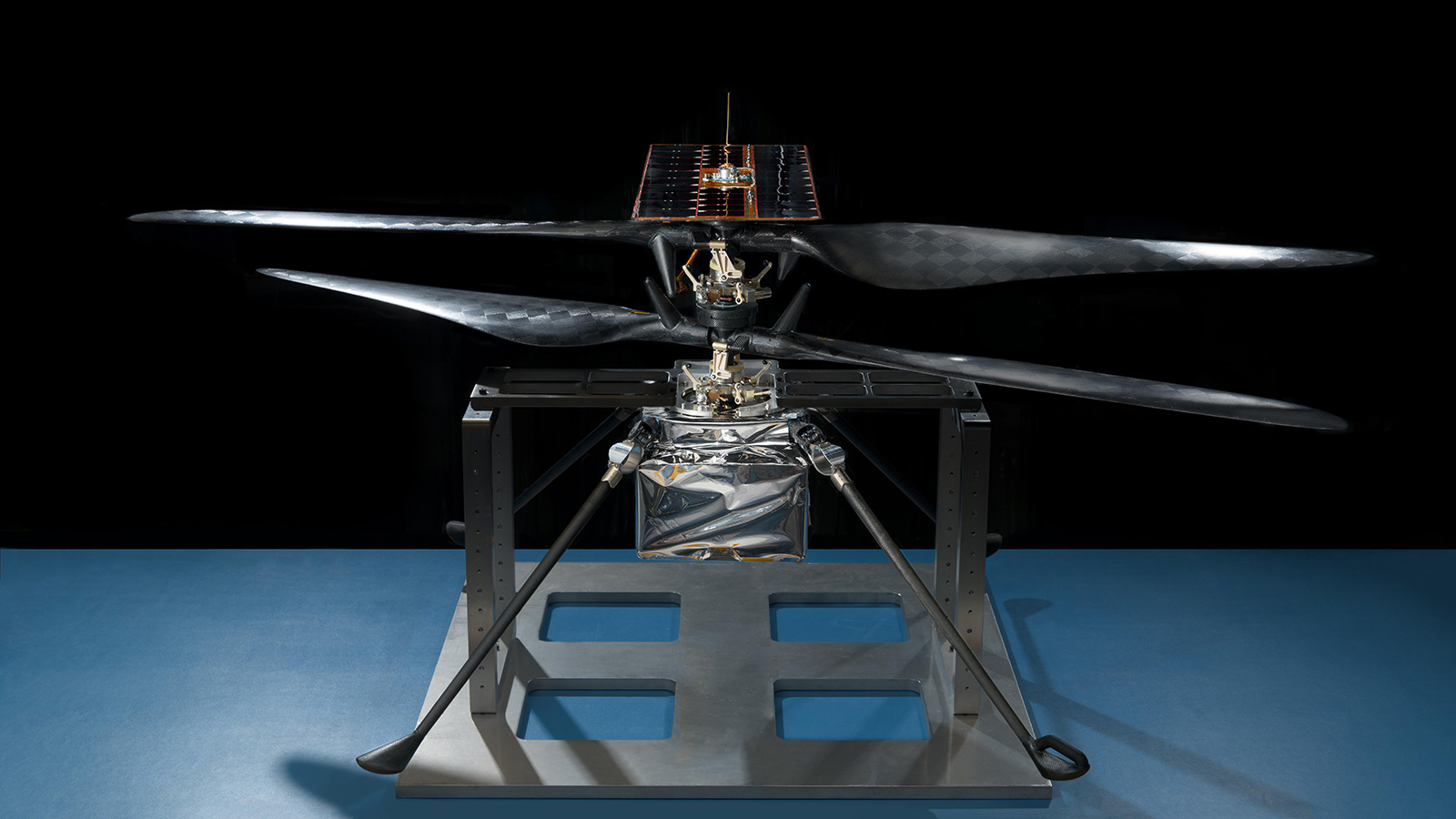 flight model of NASA's Mars Helicopter