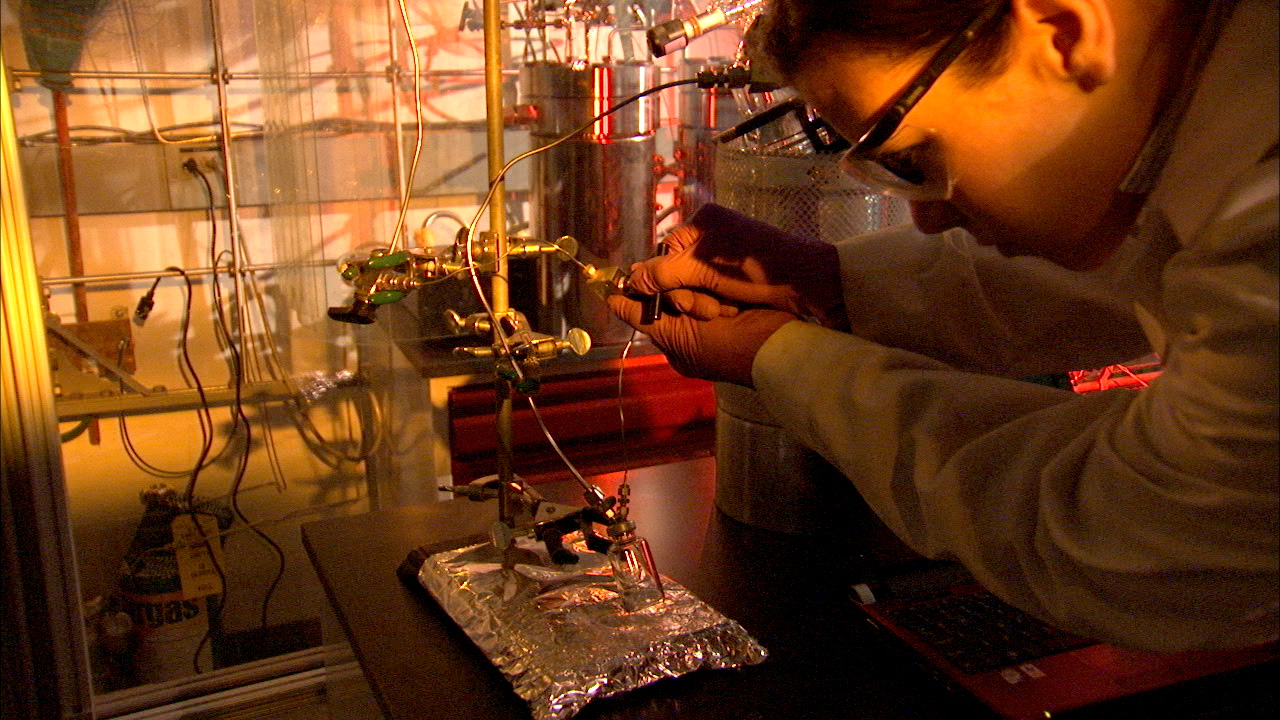 Lauren White, a scientist at NASA's Jet Propulsion Laboratory