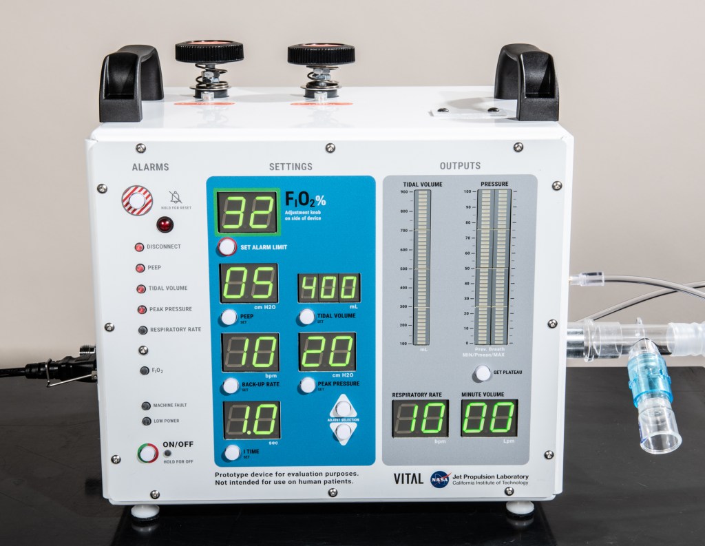 NASA-Developed Ventilator Authorized by FDA for Emergency Use